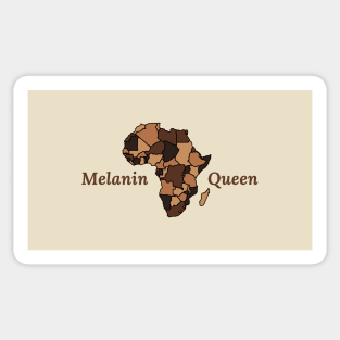 Melanin Queen African Pride Sticker